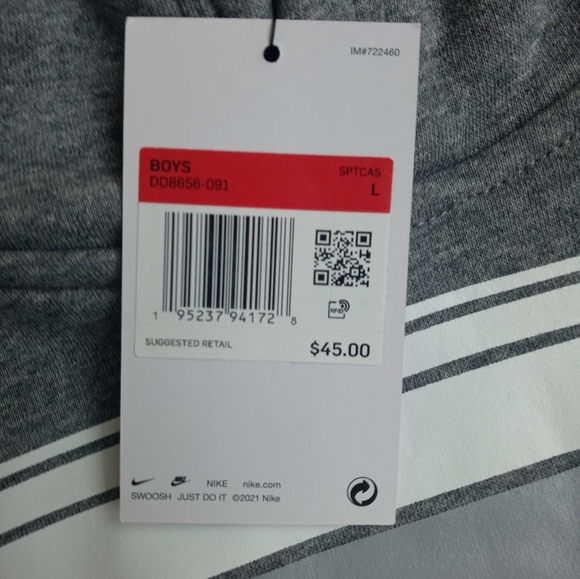 Boys size Large Nike Pullover - Picture 2 of 3